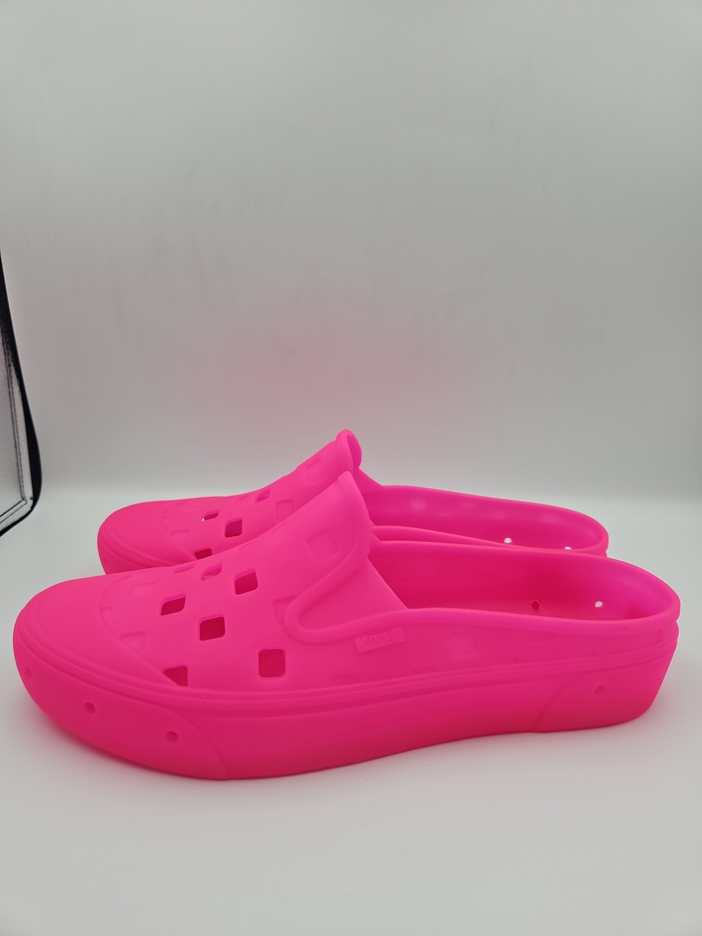 Vans Men’s Slip-On Clog in Bright Pink